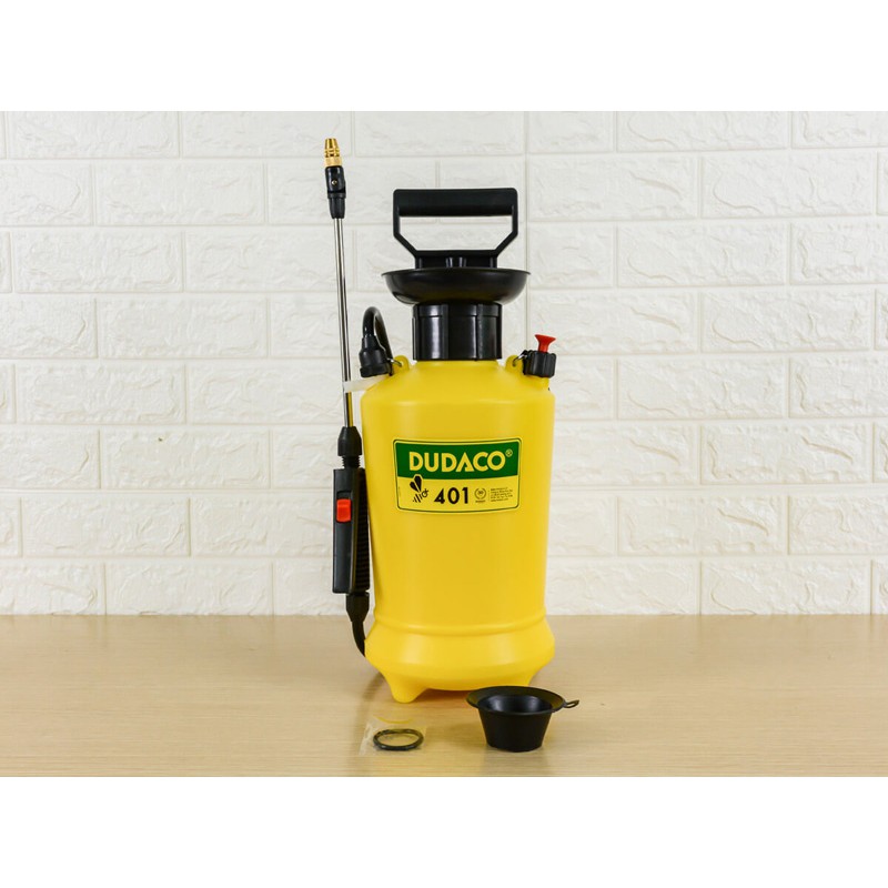 Bình bơm thuốc sâu, phun xịt nước tưới hoa cây cảnh Dudaco 4 lít - 6 lít - 8 lít chất lượng cao