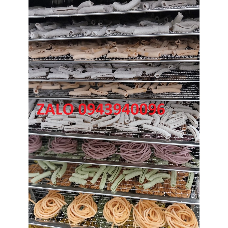 Máy sấy thực phẩm 16 khay sấy trái cây khô heo bò gà-inox 100%-lớp cách nhiệt dày dặn-bảo hành 1 năm