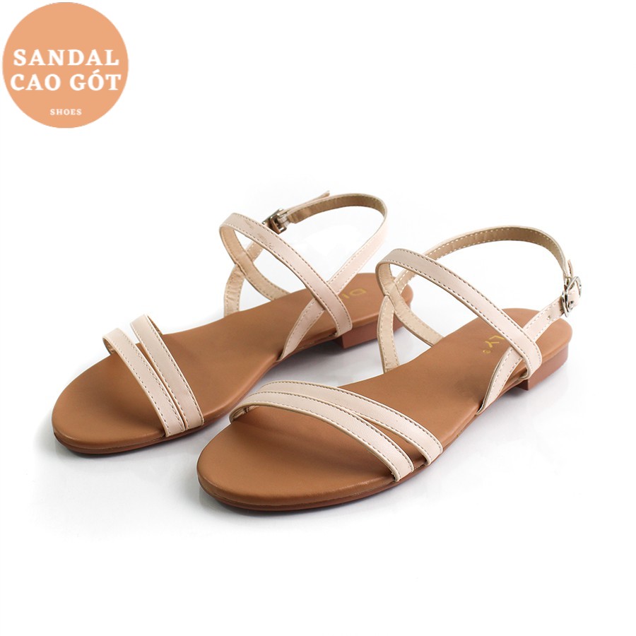 Sandal đế bệt 2 quai mảnh Giày dép xinh MYS