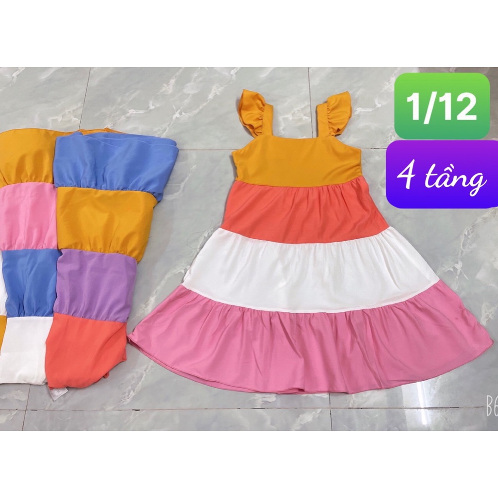 Đầm Lụa Nhiều Kiểu Dễ Thương Bé Từ  8-16kg
