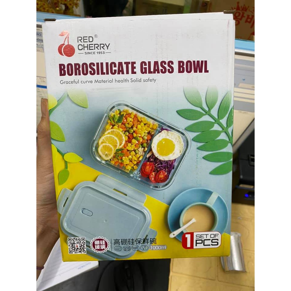 Hộp thủy tinh 1 ngăn, 2 ngăn, 3 ngăn 1000ml- Hộp thủy tinh chia ngăn tiện dụng | BigBuy360 - bigbuy360.vn