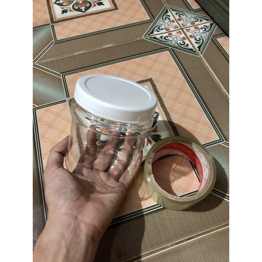 [Giá Sỉ] Hũ Nhựa Duy Tân Tròn Nắp Nhựa Trắng, Keo Nhựa Duy Tân Nắp Trắng 028 027 029 045 Đựng Thực Phẩm Gia Vị