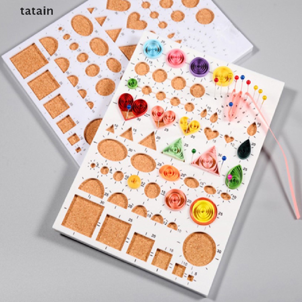 [TAT] Corkboard Template Paper Tool Paper-scrolling Filigree Mosaic Quilling DIY Carft CVX