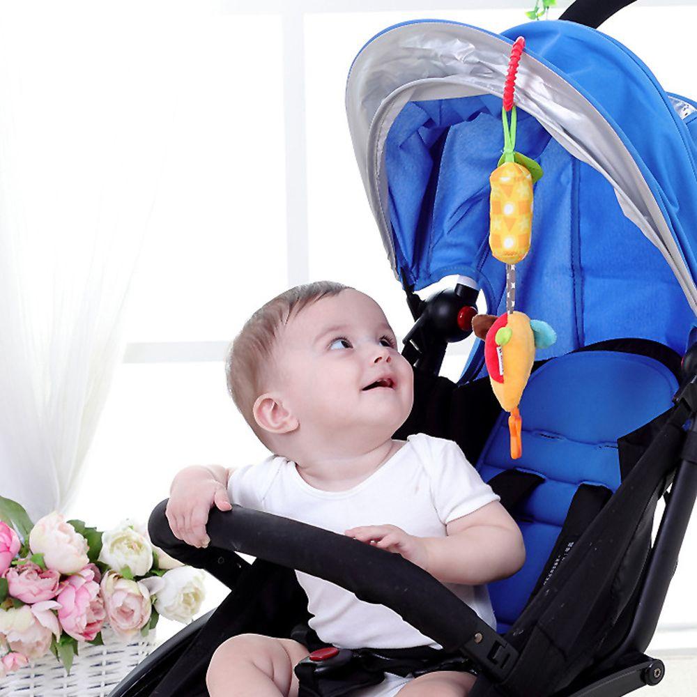 Đồ Chơi Lục Lạc Hình Động Vật Nhồi Bông Mềm Mại Dễ Thương Cho Bé