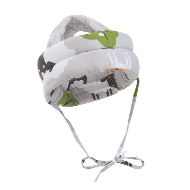 Mũ bảo hiểm vải cotton bảo vệ đầu chống va đập an toàn cho trẻ em