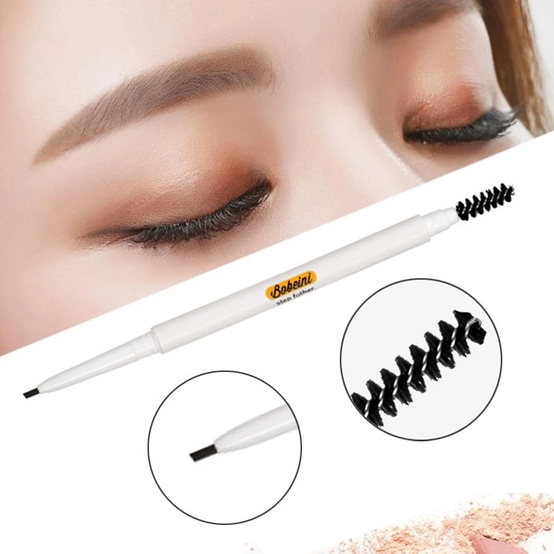 Chì Kẻ Mày Dạng Vặn Kháng Nước Lâu Trôi Có Đầu Cọ Chải Tiện Dụng 6 Màu Tùy Chọn