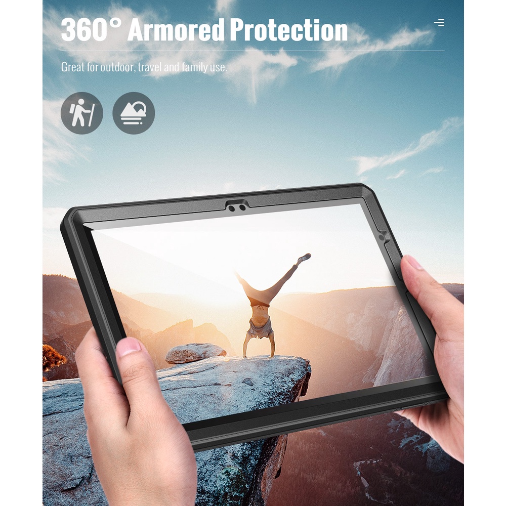 Bao Da Máy Tính Bảng Bảo Vệ Toàn Diện Cho Kindle Fire Hd 10 Và Fire Hd 10 Plus 11th Generation 2021 Release