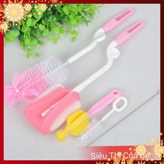 Bộ dụng cụ cọ rửa bình sữa 5 chi tiết