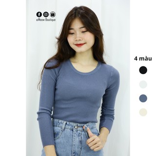 Áo thun tay dài Meow Boutique