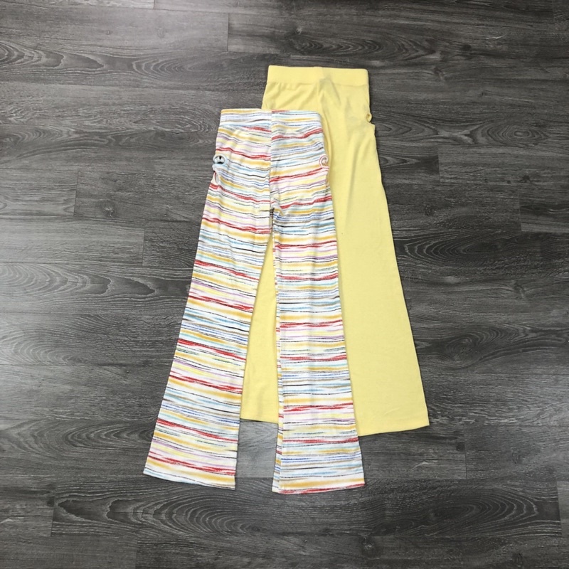 QUẦN DỆT KIM ỐNG LOE DƯ XỊN - F21