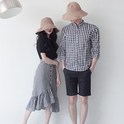 CHÂN VÁY CARO NỮ ULZZANG | BigBuy360 - bigbuy360.vn