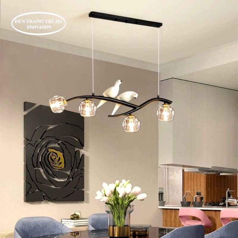 Đèn thả bàn ăn Phale cao cấp, đèn Trần trang trí bếp nghệ thuật