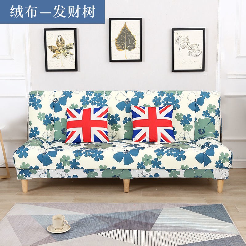 Sofa giường hai mục đích phòng khách căn hộ nhỏ có thể gập lại cho thuê đơn giản ngủ tiết kiệm vải đôi