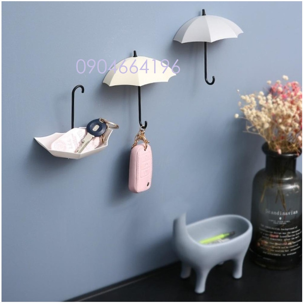Móc treo đồ hình cây dù deco siêu đẹp