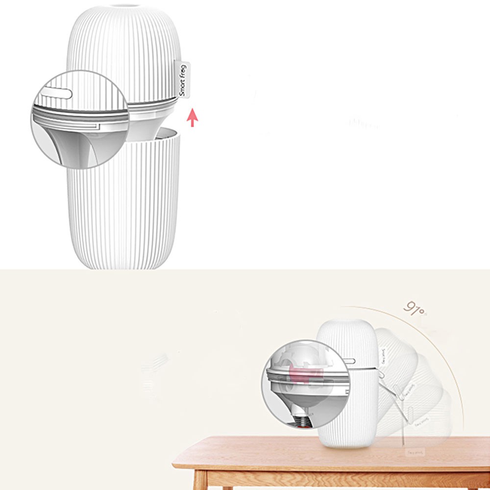 Uareliffe Máy tạo độ ẩm ô tô Sạc USB 91 ° Bán phá giá Không rò rỉ Tự động tắt nguồn chống cháy khô Thiết bị làm mát không khí trên ô tô Máy tạo ẩm khuếch tán nước hoa Máy tạo sương siêu âm cho tinh dầu văn phòng