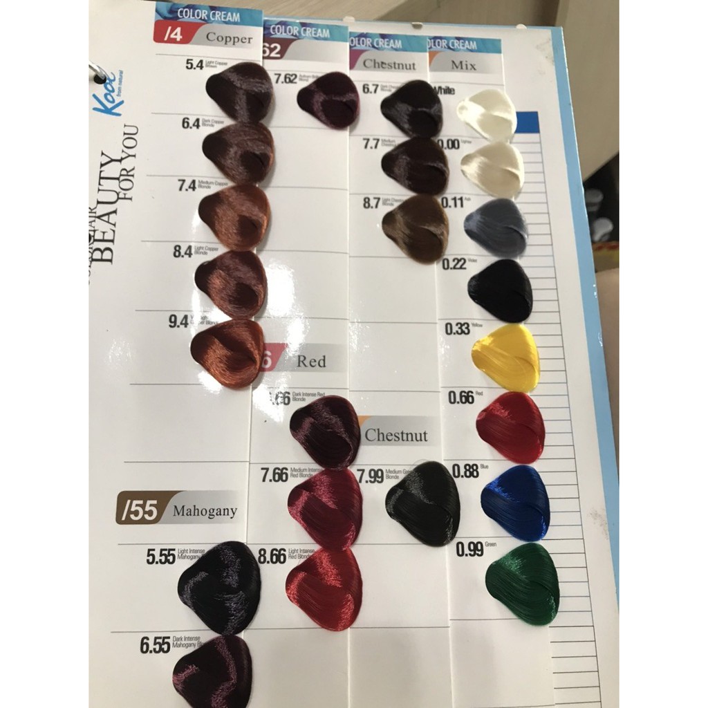 MÀU NHUỘM THỜI TRANG KOOLPRO 100ML+ TẶNG KÈM OXY