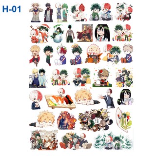 Sticker/ Hình dán anime My Hero Academia ( Học Viện Siêu Anh Hùng)