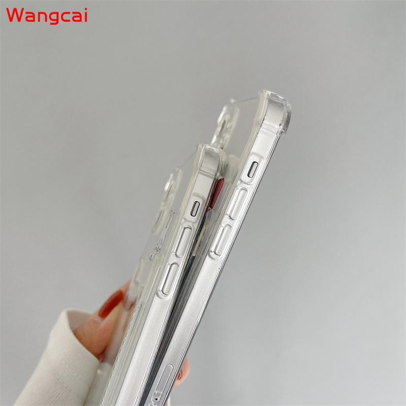 Ốp điện thoại trong suốt cho Samsung Galaxy Note 20 Ultra 10 Plus 10+ 9 8 S20 S10 Plus S20+ S10+