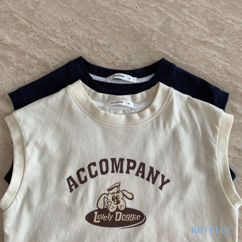 Áo Thun Không Tay Bằng Cotton Nguyên Chất In Hình Trẻ Em Phong Cách Mới Mùa Hè