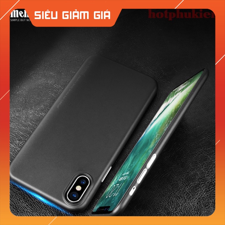 Ốp lưng nhám Memumi mỏng 0.3mm cho iPhone X / Xs che camera chống trầy chống va đập - Phân phối hl.tech247