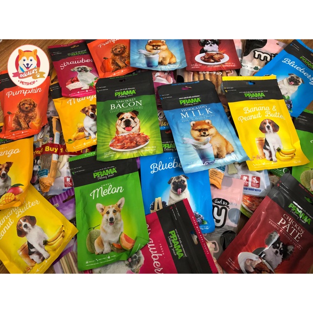 BÁNH THƯỞNG PRAMA CHO CHÓ