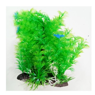   Cây Trang Trí Bể Cá Size Đại (Khoảng 25cm x 17cm Mỗi Cây) - Đồ Trang Trí Hồ Cá [CÂY ĐẠI]