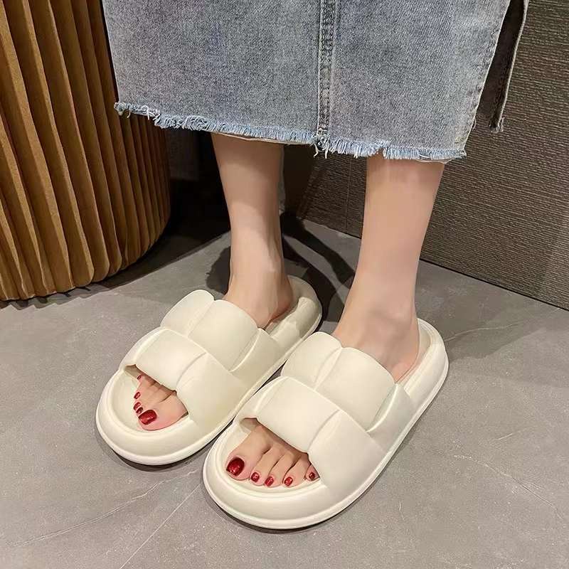 Dép quai ngang bánh mì Chao trơn basic
