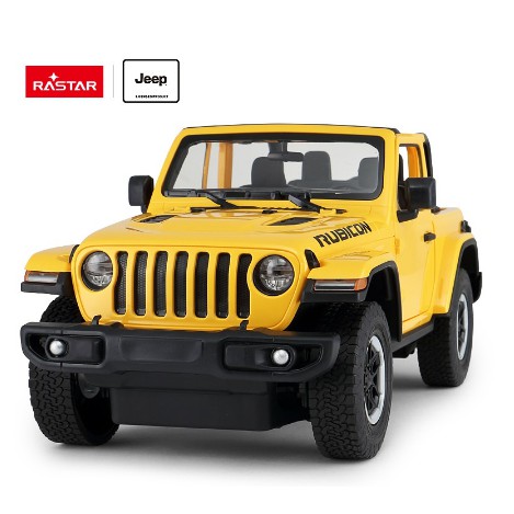 Siêu xe địa hình xe Jeep Wrangler Rubicon điều khiển từ xa RC Car Đồ chơi ô tô mô hình Jeep hãng Rastar tỷ lệ 1/14, 2.4G