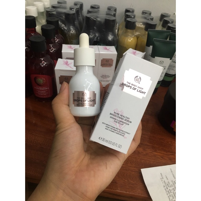 Tinh Chất Dưỡng Sáng Da Drops Of Light™ Pure Healthy Brightening Serum 30ML THE BODY SHOP