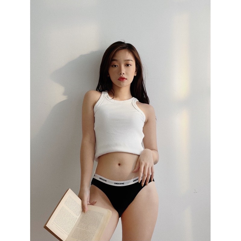 Quần lót nữ cao cấp UNDERME™ Natural Cotton Thong 2 (Cotton kháng khuẩn được đặt dệt riêng tại Việt Nam) | BigBuy360 - bigbuy360.vn