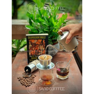 Cà phê Robusta rang mộc cafe nguyên chất 100%
