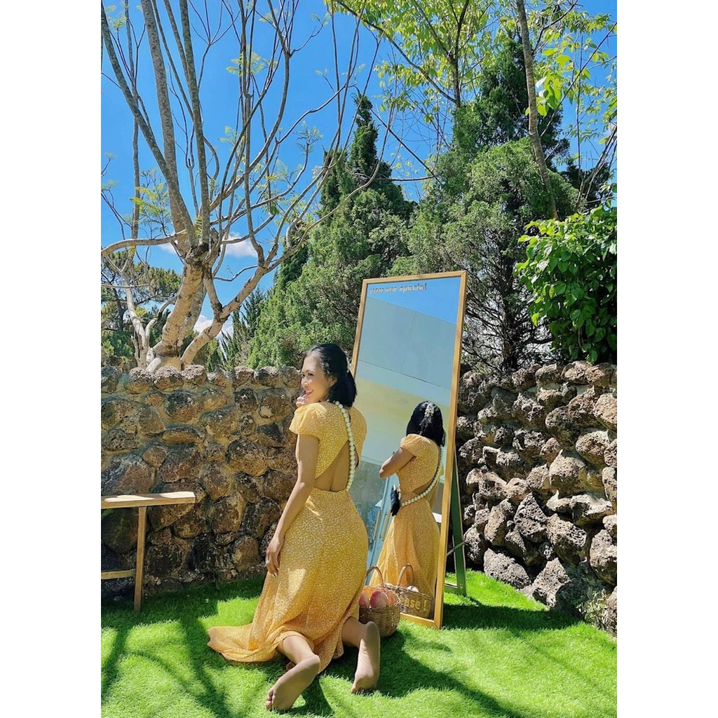 Đầm maxi nữ đẹp, váy đẹp dáng dài kiểu dáng trẻ trung, hàng chuẩn đẹp bán shop, phom dưới 53kg | BigBuy360 - bigbuy360.vn