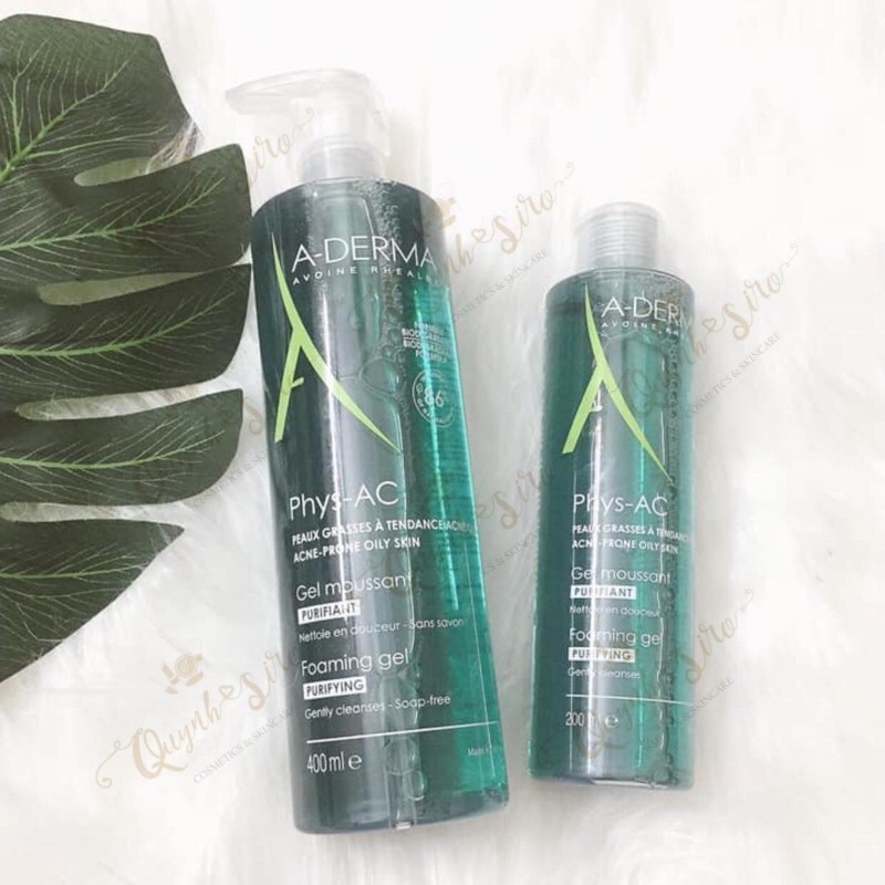 SỮA RỬA MẶT A-DERMA [CHÍNG HÃNG]