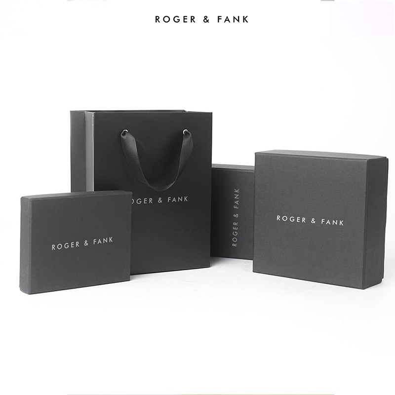 Túi Clutch Nam Da Bò Non Cao Cấp | 2 Ngăn Khóa Kéo | Thương Hiệu ROGER & FANK