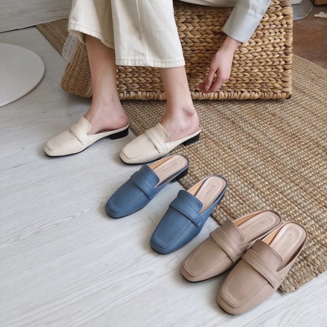 [FREESHIP ]Sục da mền quảng châu hở gót 3 màu