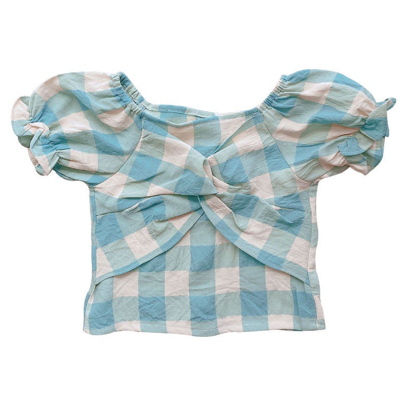 Áo tay ngắn mùa hè Hàn Quốc mới cho bé gái (2021)