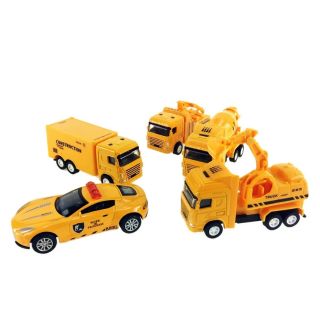 Vỉ mô hình 5 ô tô sắt