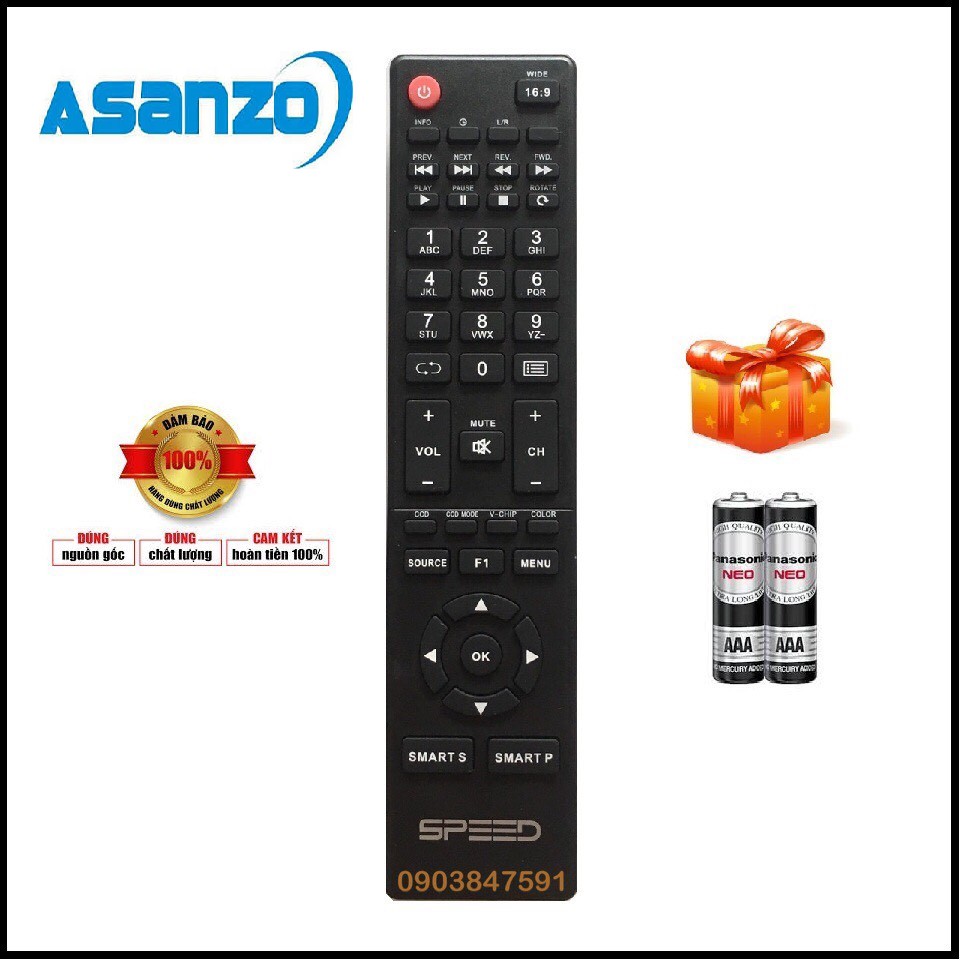 Điều khiển SmartTV ASANZO ( 43T690 )