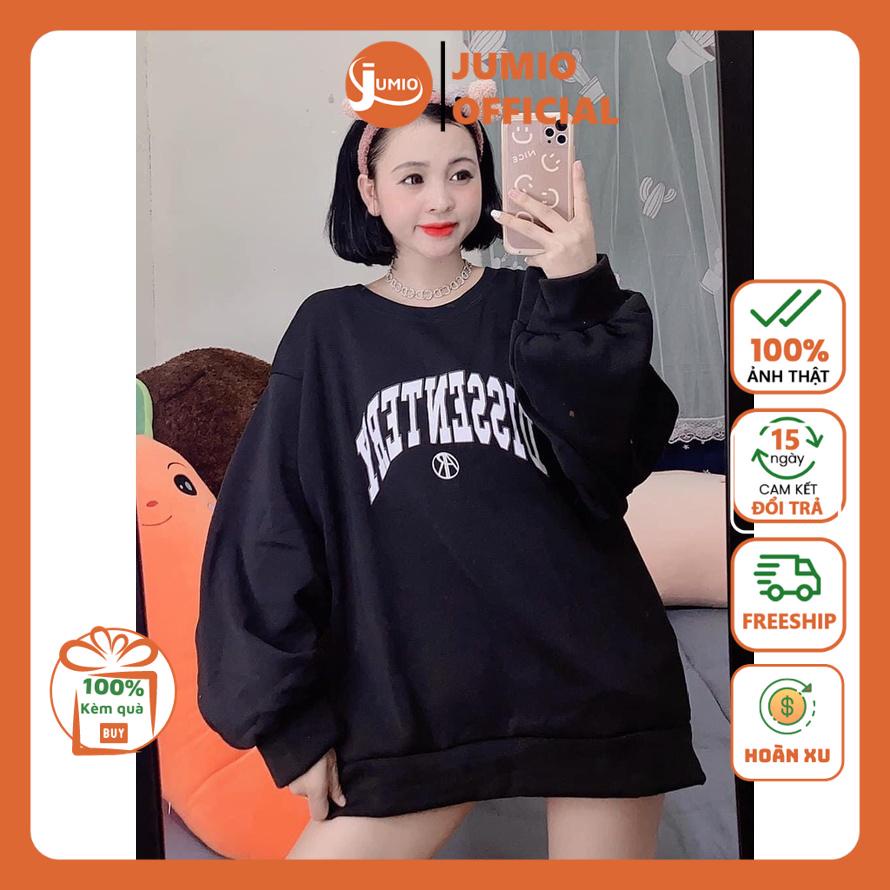  Áo Sweater Dáng Rộng In Chữ Phong Cách Hàn Quốc Năng Động Cho Nữ JUMIO | BigBuy360 - bigbuy360.vn