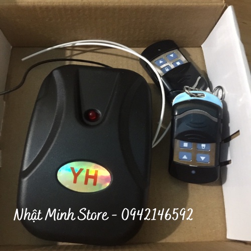 Bộ điều khiển hộp nhận cửa cuốn YH mã cố định sóng 433 mhz