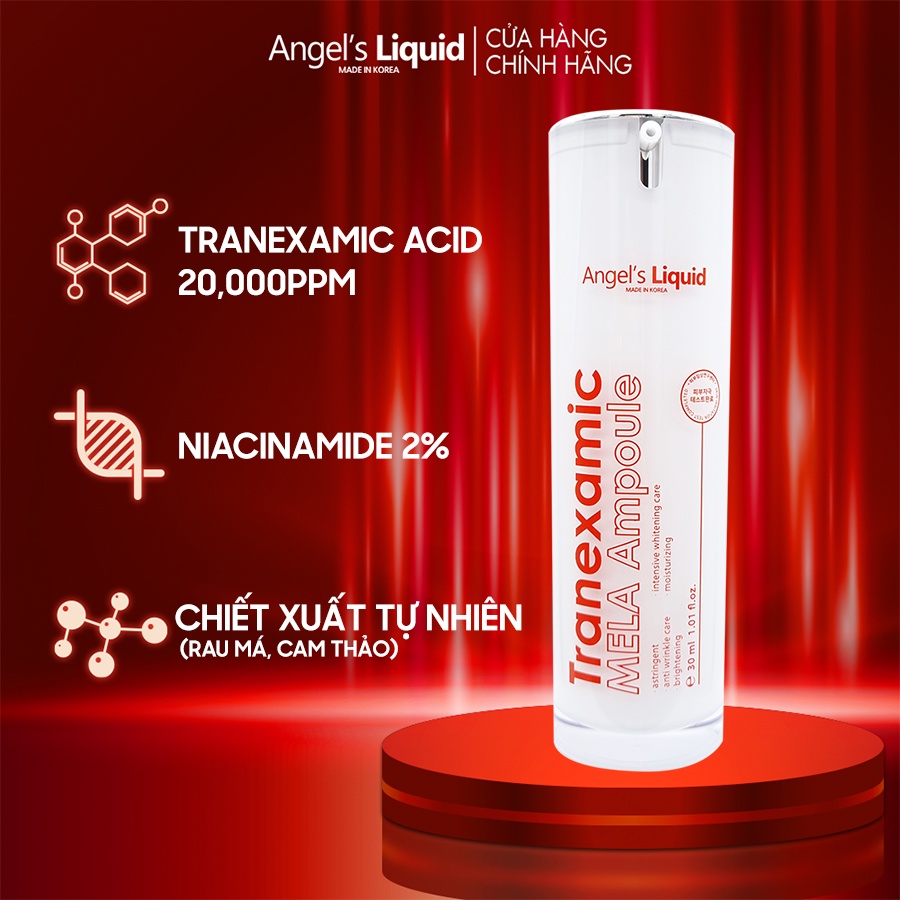 Tinh Chất Mờ Nám Chuyên Sâu Angel's Liquid Tranexamic Mela Ampoule 30ml