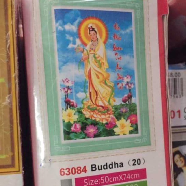 Freeship 99k TQ_Tranh đá Quan Âm