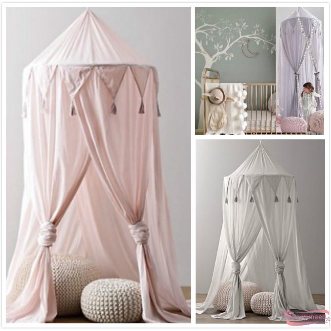 Bộ màn ngủ kiểu công chúa tự lắp đặt xinh xắn tiện dụng