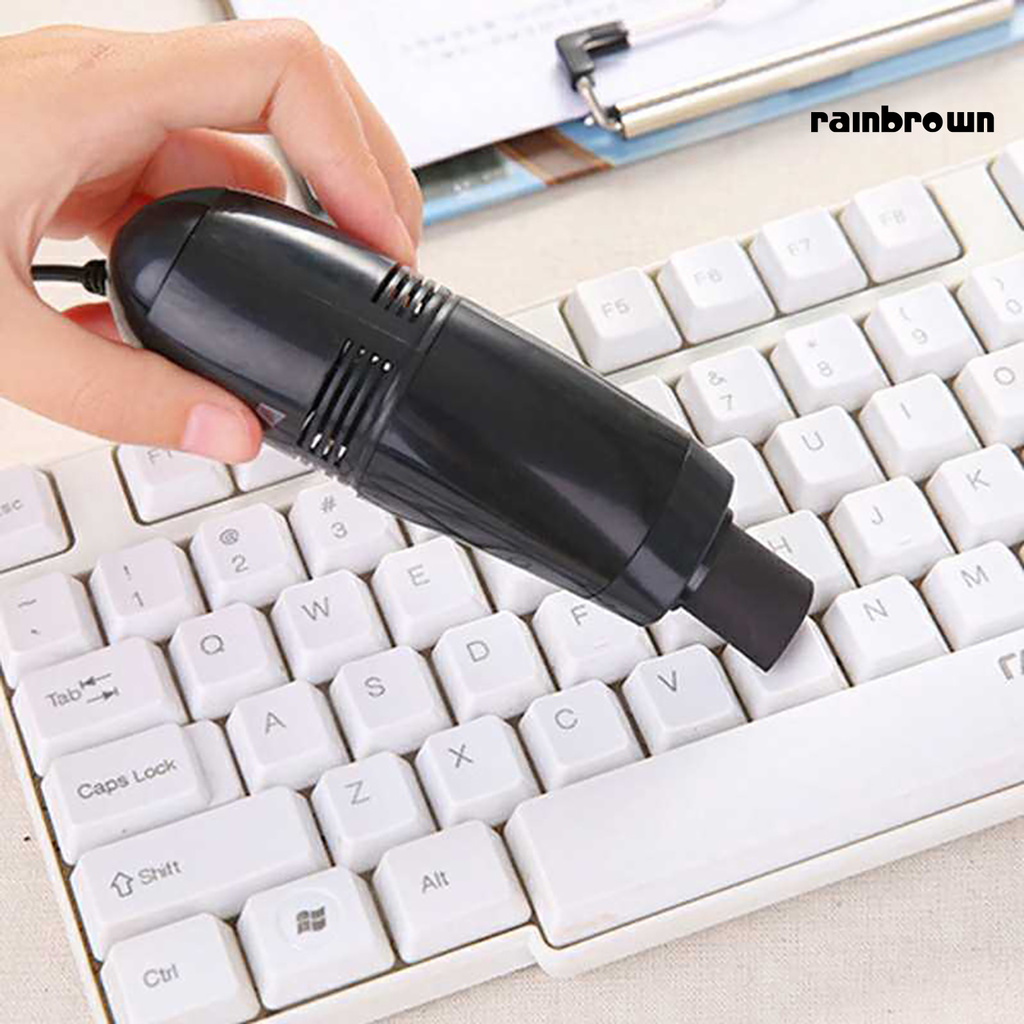 Laptop Brush Practical Convenient 6 Colors USB Keyboard Vacuum Cleaner for Printer /RXDN/