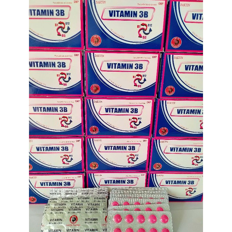 Viên uống VITAMIN 3B Hộp 100 viên