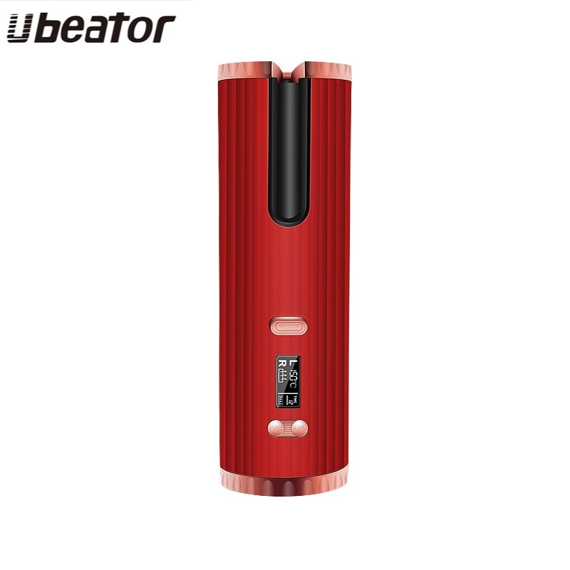 Ubeator Máy Uốn Tóc Tự Động Có Màn Hình LED Hiển Thị Nhiệt Độ Tiện Dụng