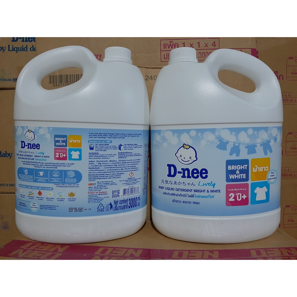 (HCM) Nước xả vải Dnee 3000ml Thái Lan