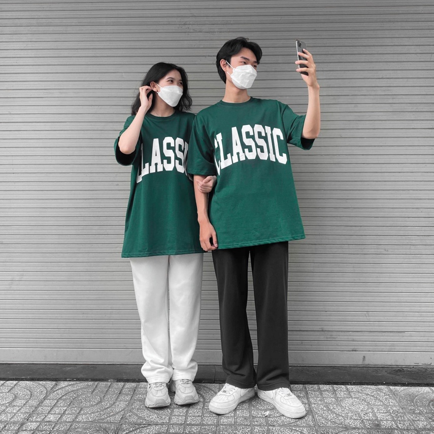 Áo Thun Unisex TATO OFFICIAL In Chữ CLASSIC - Thời Trang Nam Nữ Hàn Quốc