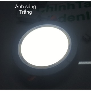 KDMT0091 - Đèn led panel tròn đổi màu 3 chế độ Duhal 9W