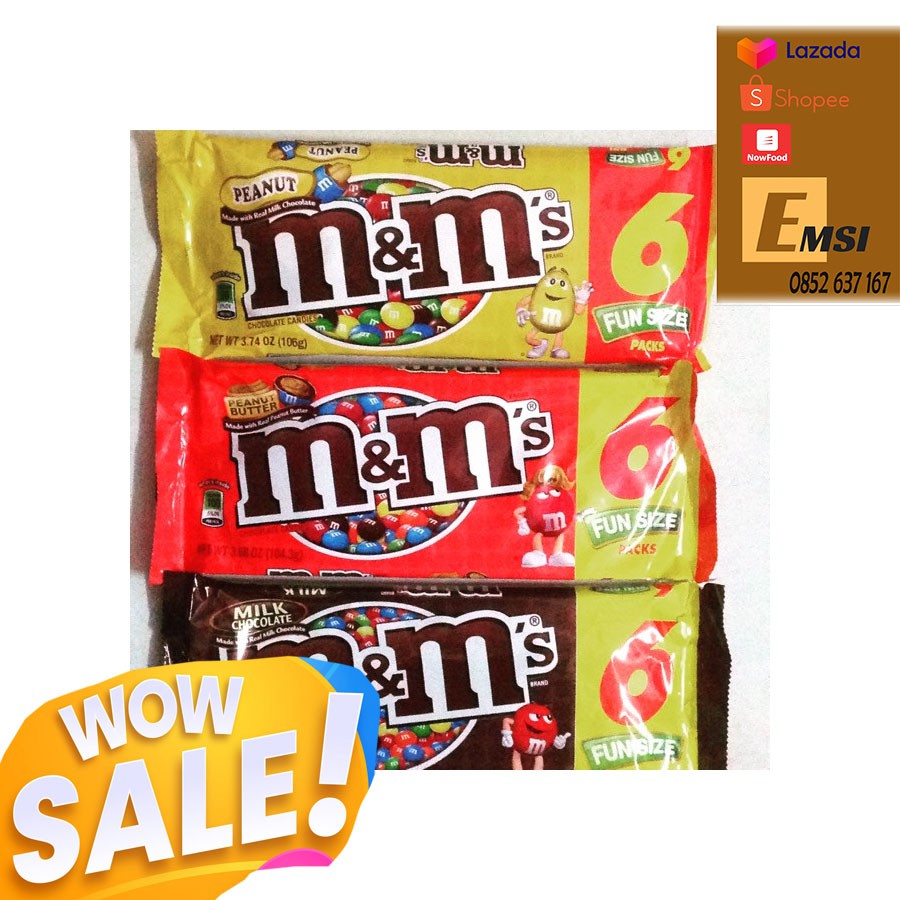 Kẹo socola M&M 323g của Mỹ, hàng chính hãng